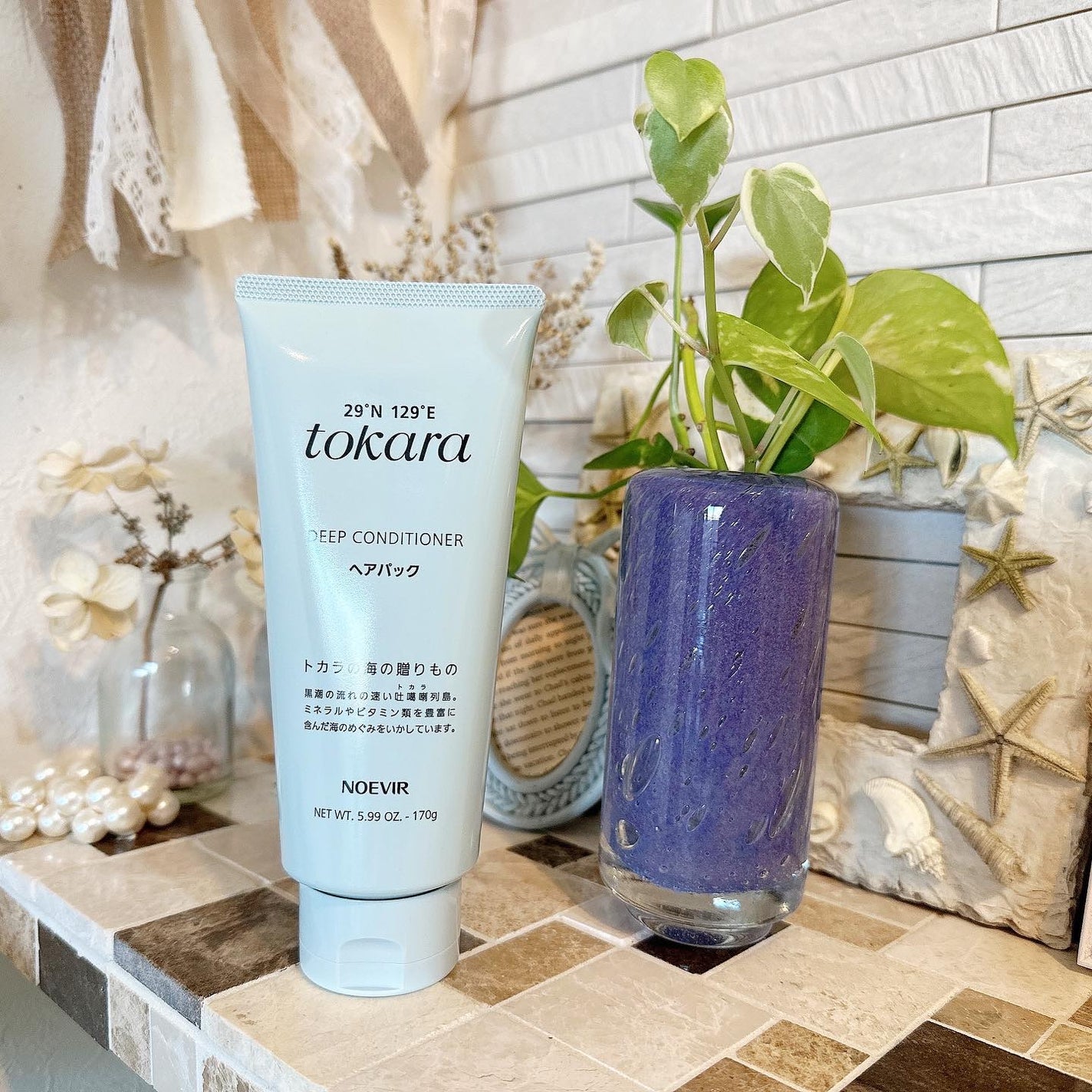 トカラの海のヘアパック/ノエビア/ヘアマスク・ヘアパックを使ったクチコミ(2枚目)