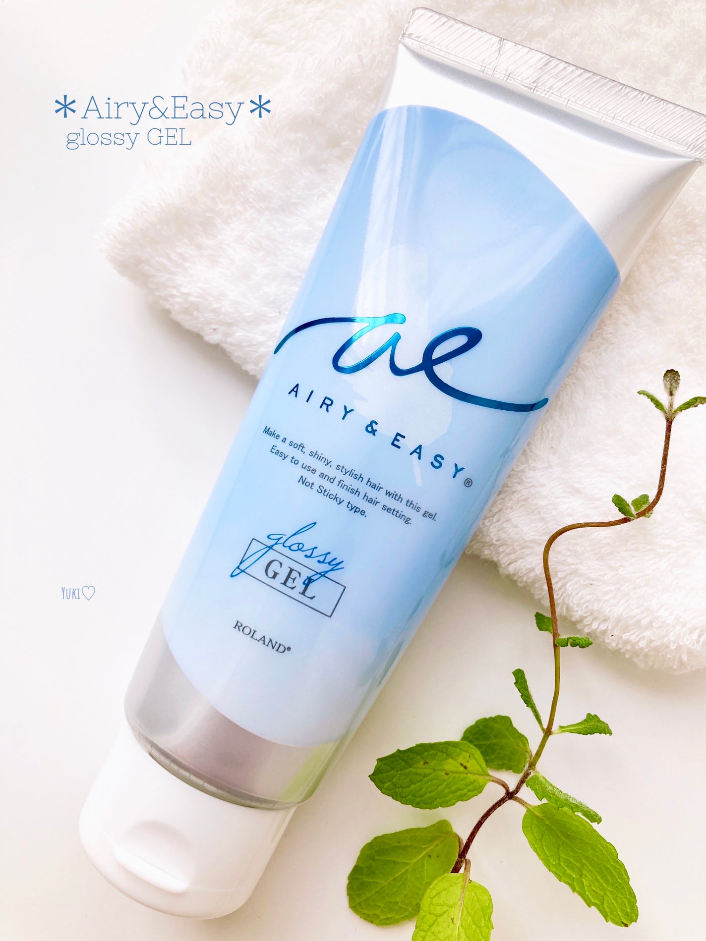 グロッシーヘアジェル/エアリー&イージー/ヘアジェルを使ったクチコミ(1枚目)