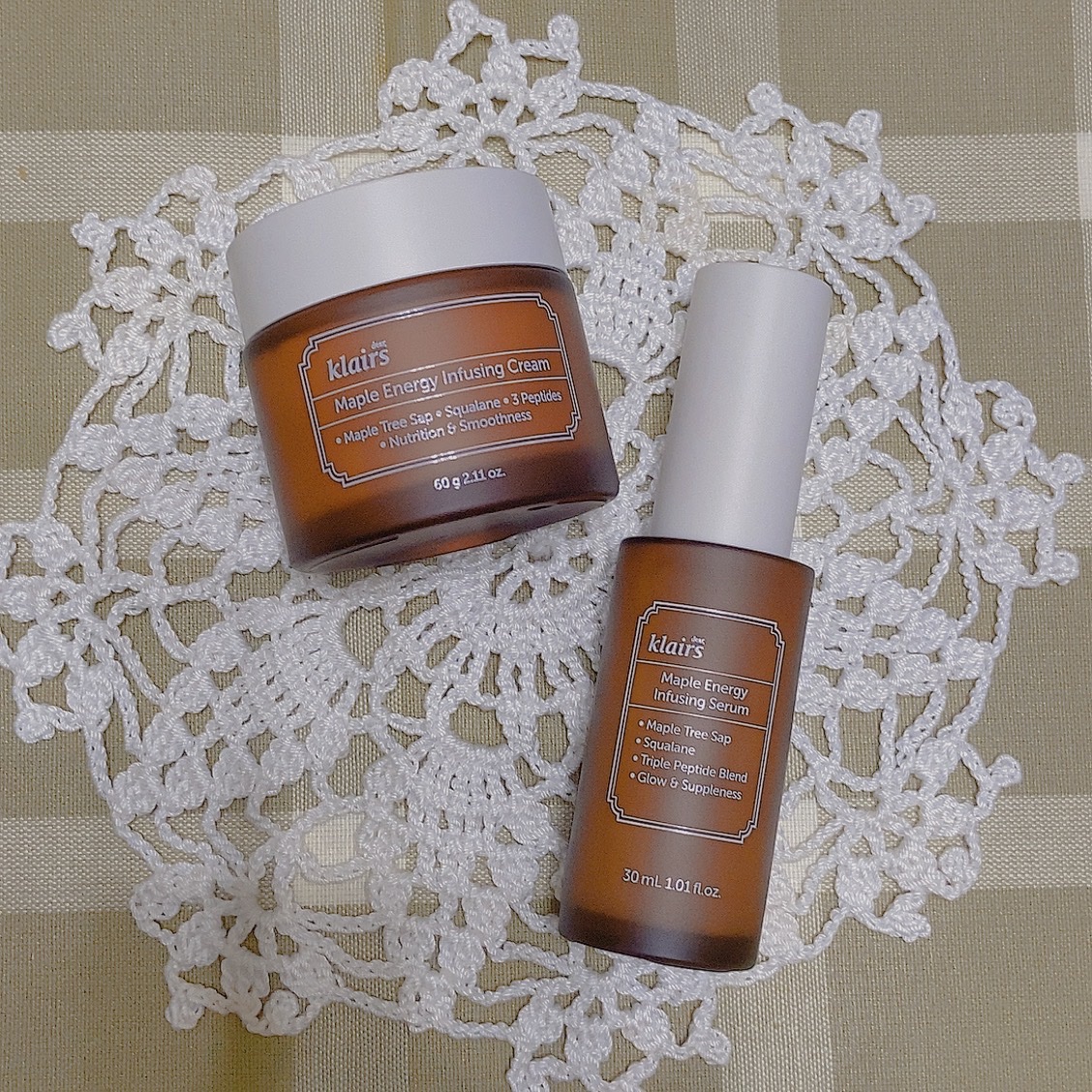 メープルエナジーインフュージングセラム/Klairs/美容液を使ったクチコミ（1枚目）