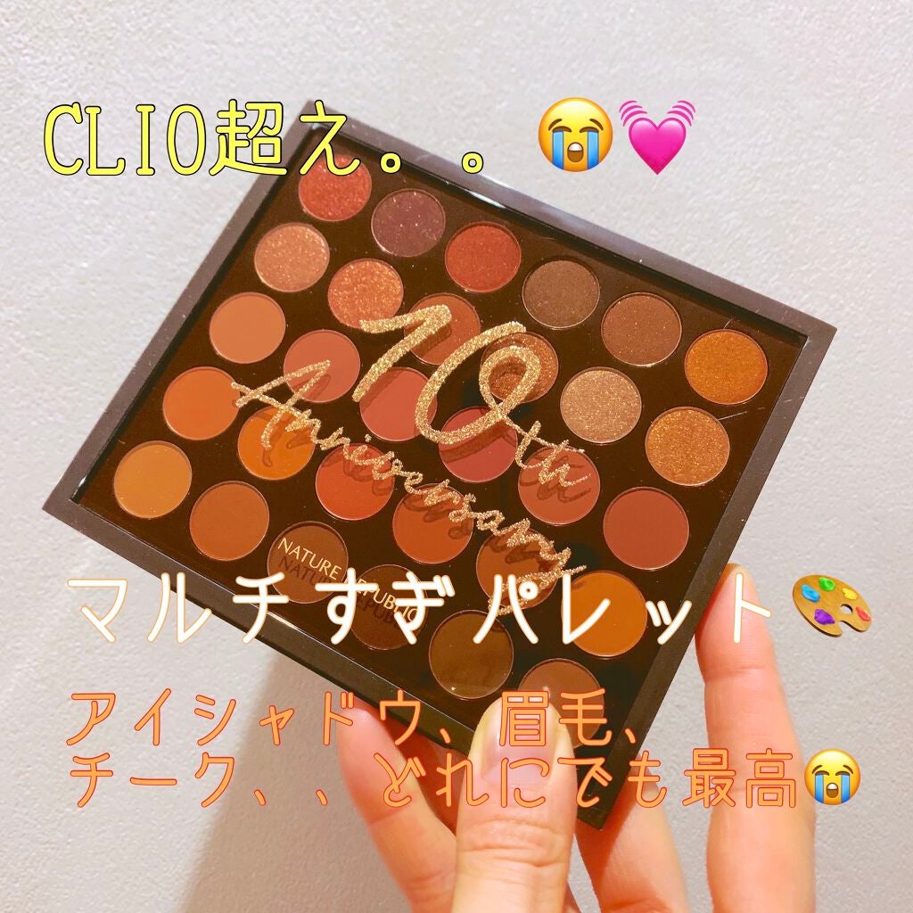 プロタッチカラーマスターシャドウパレット/ネイチャーリパブリック/アイシャドウパレットを使ったクチコミ(1枚目)