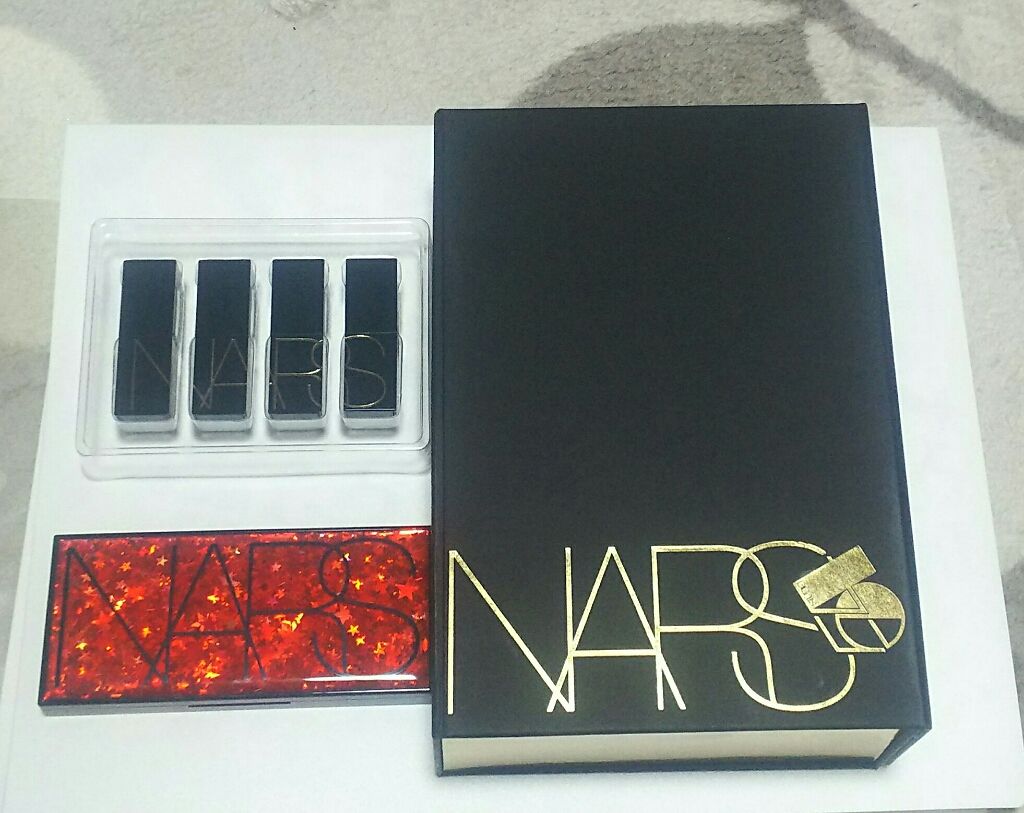 ネバーイナフ リップスティックコフレ/NARS/メイクアップキットを使ったクチコミ(1枚目)