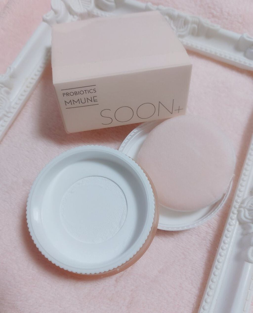SOON+ プロバイオティクスミューンパウダー/soon+/ルースパウダーを使ったクチコミ(1枚目)