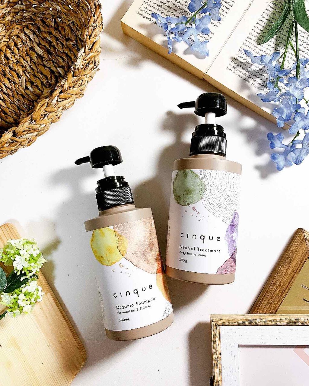 サンクオーガニックシャンプー/ニュートラルトリートメント/cinque/市販シャンプーを使ったクチコミ（1枚目）