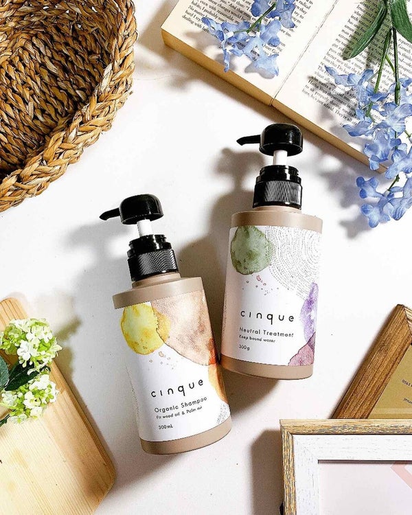 サンクオーガニックシャンプー/ニュートラルトリートメント/cinque/市販シャンプー by 日高