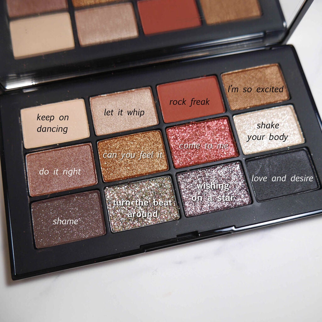 インフェルノ アイシャドーパレット/NARS/アイシャドウパレットを使ったクチコミ(2枚目)