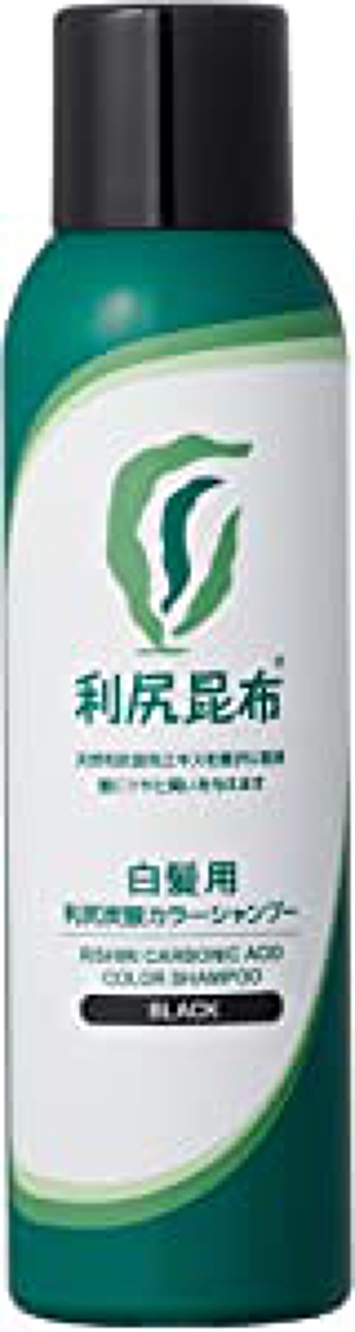 自然派clubサスティ 白髪用 利尻炭酸カラーシャンプー ブラック×4 利尻炭酸カラーシャンプー ブラック 180g 自然派クラブサスティ