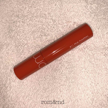 ジューシーラスティングティント/rom&nd/リップティントを使ったクチコミ(1枚目)