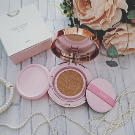 ピンクティーツリーカバークッション/APLIN/クッションファンデーションを使ったクチコミ(3枚目)