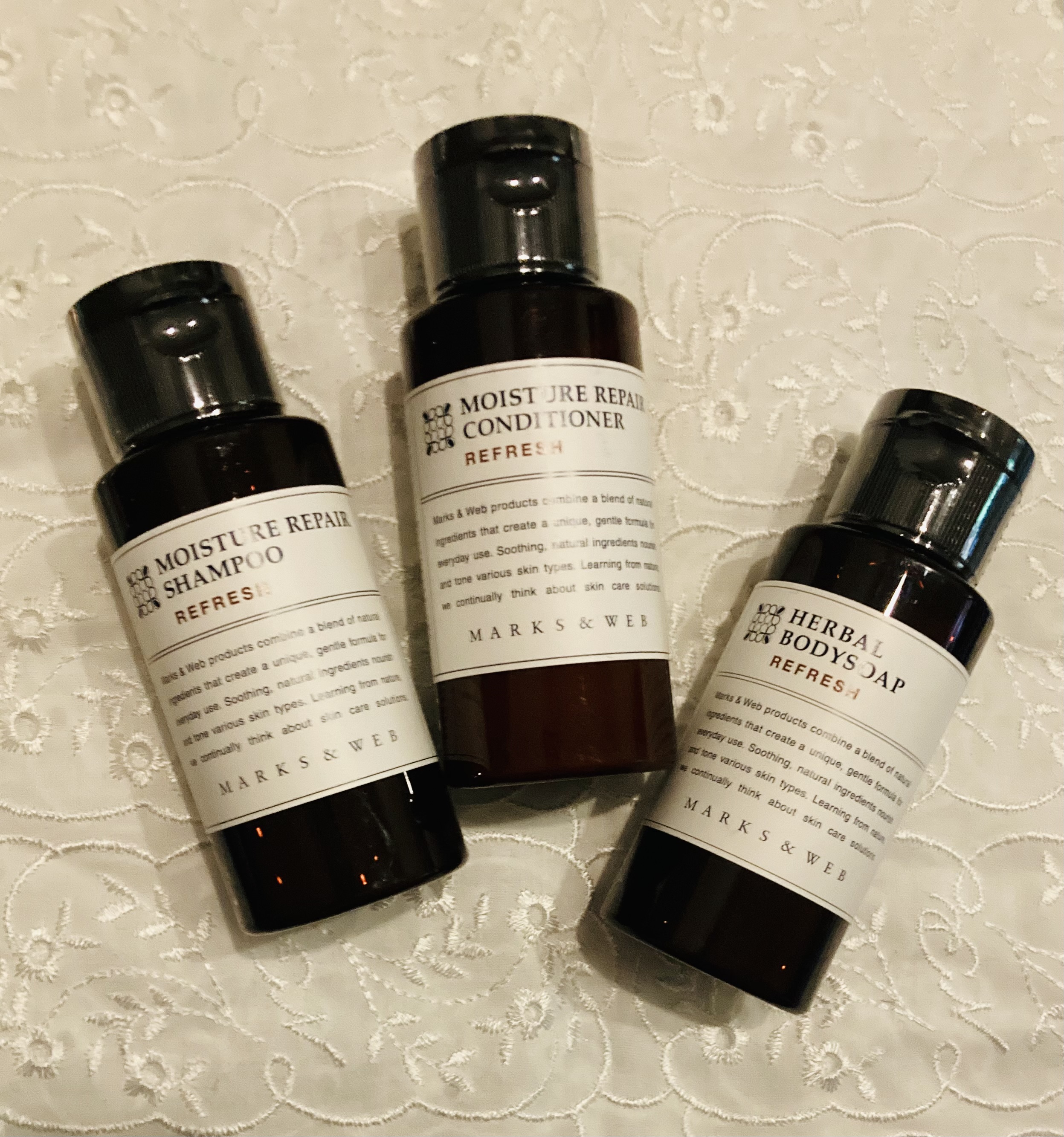 ハーバルボディソープ リラックス 60ml/MARKS&WEB/ボディソープを使ったクチコミ（1枚目）