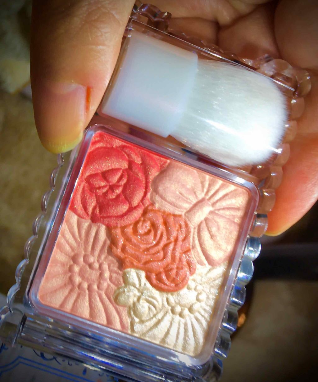 グロウフルールチークス/キャンメイク/パウダーチークを使ったクチコミ(3枚目)