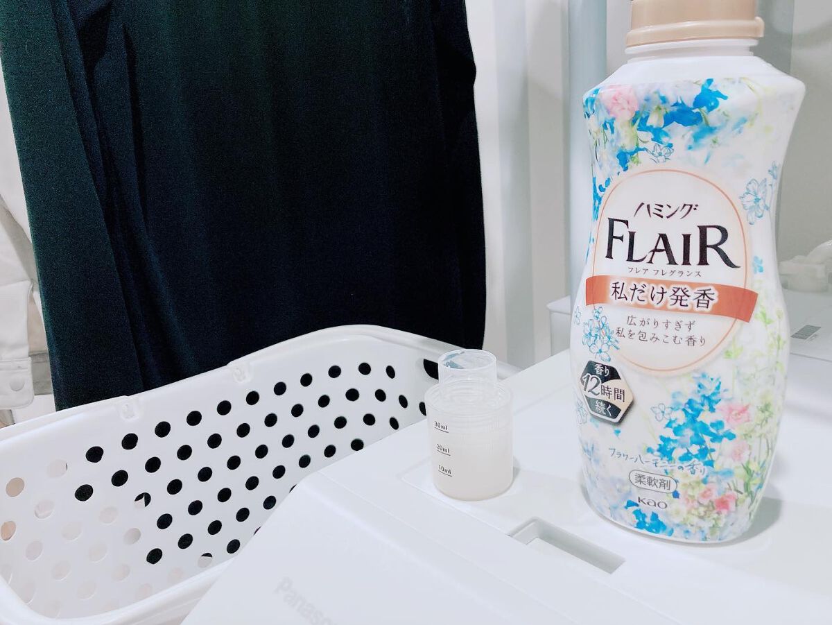 ハミング フレア フレグランス フラワーハーモニーの香り/ハミングフレア/柔軟剤を使ったクチコミ(4枚目)