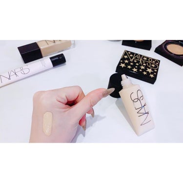 ナチュラルラディアント ロングウェア クッションファンデーション/NARS/クッションファンデーションを使ったクチコミ（3枚目）