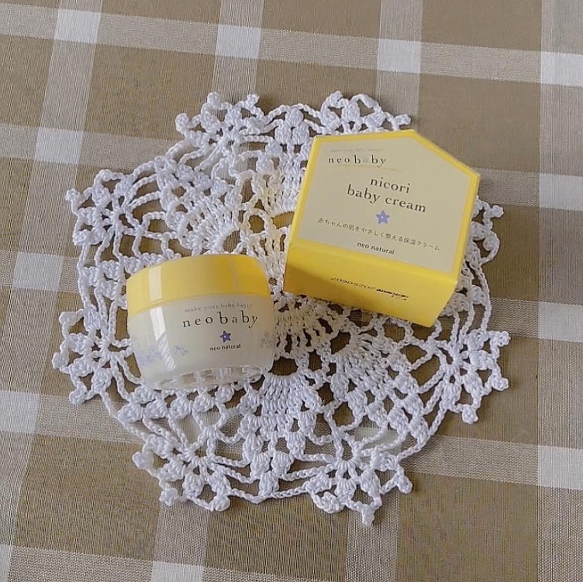 ニコリベビークリーム/neo.baby/フェイスクリームを使ったクチコミ（1枚目）