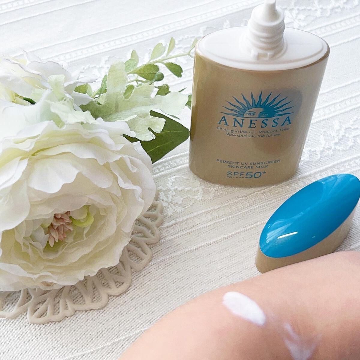パーフェクトUV スキンケアミルク N/アネッサ/日焼け止め・UVケアを使ったクチコミ(2枚目)