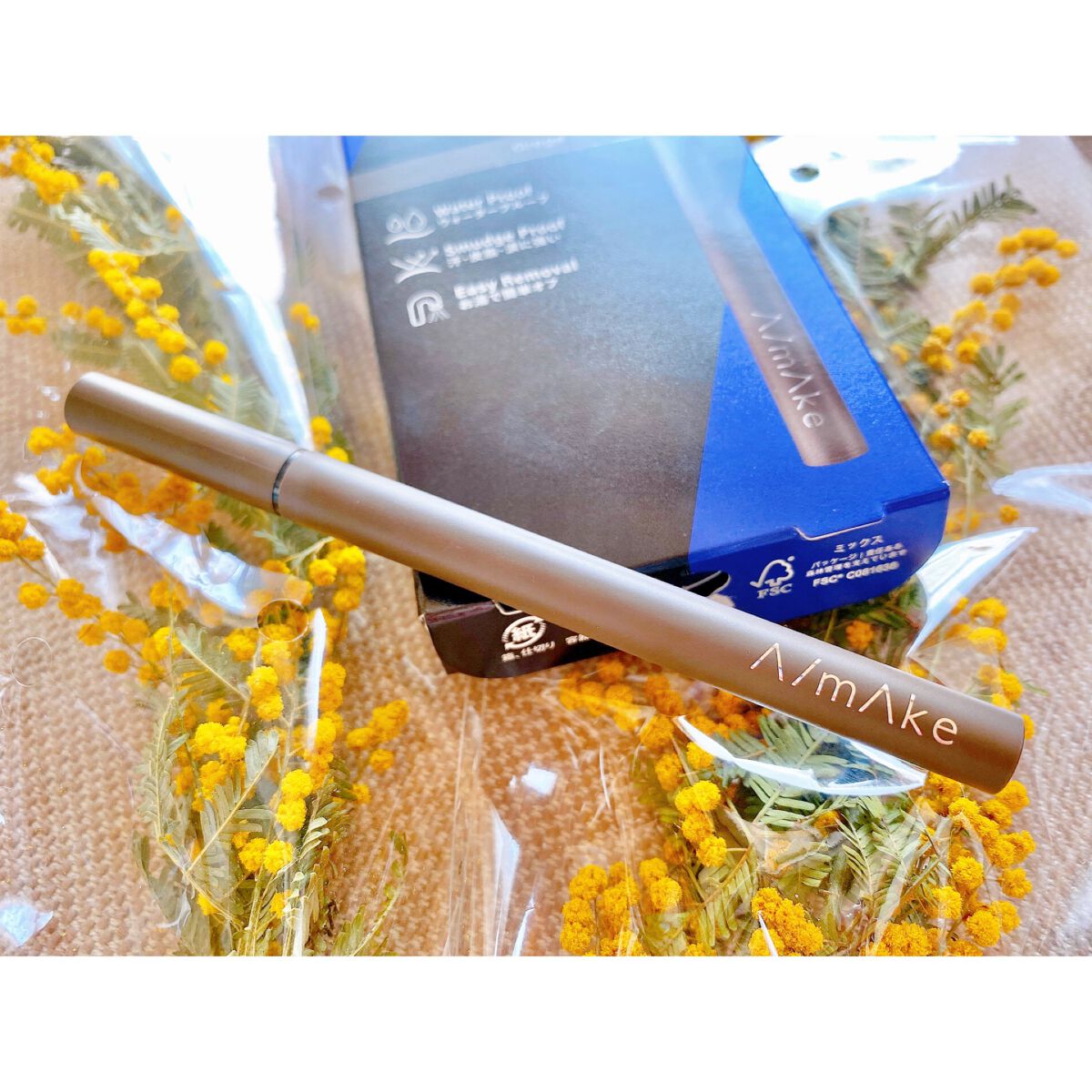 エーメイク マットリキッドアイライナー /A/mAke/リキッドアイライナーを使ったクチコミ(2枚目)