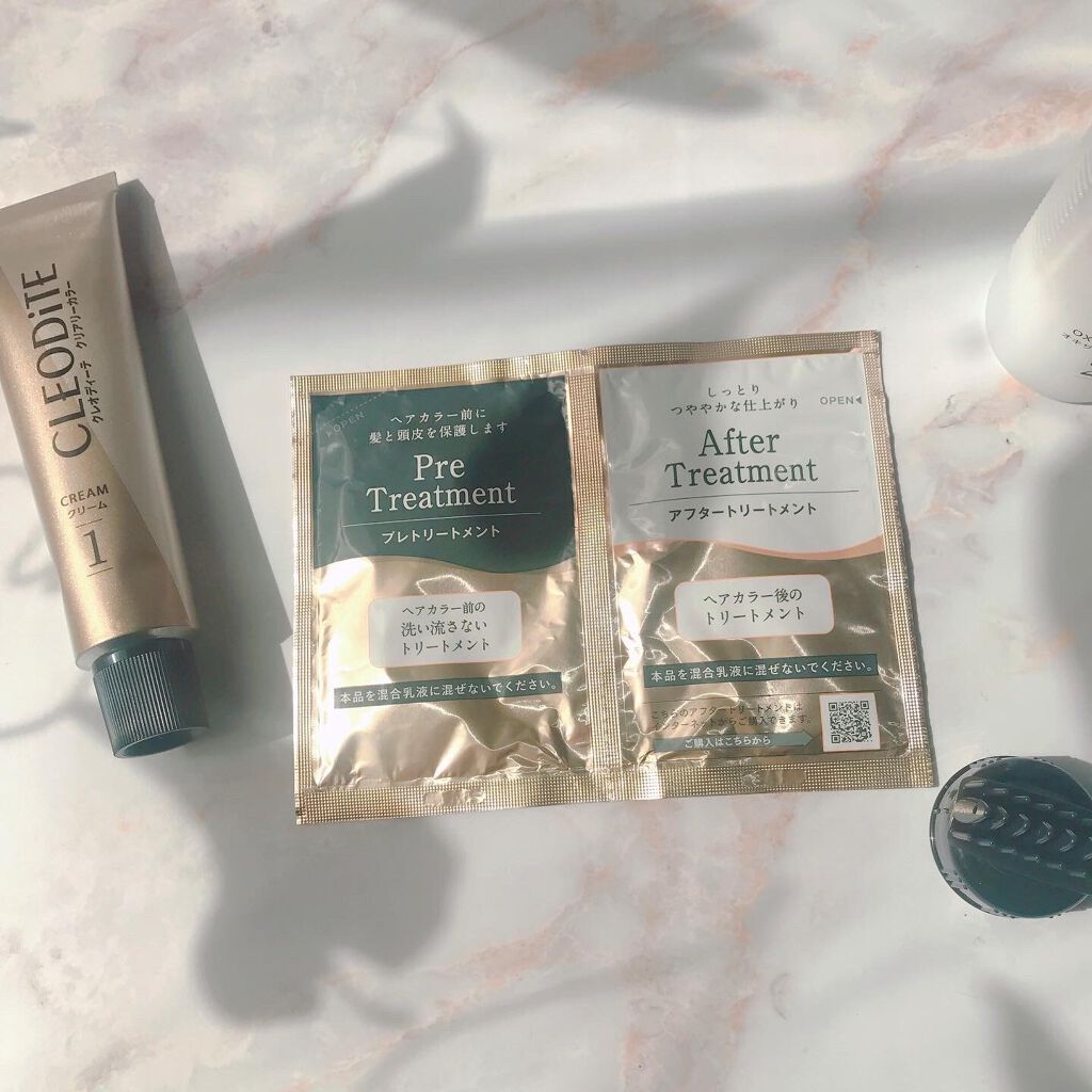 クリアリーカラー (白髪用) /クレオディーテ/ヘアカラーを使ったクチコミ(3枚目)