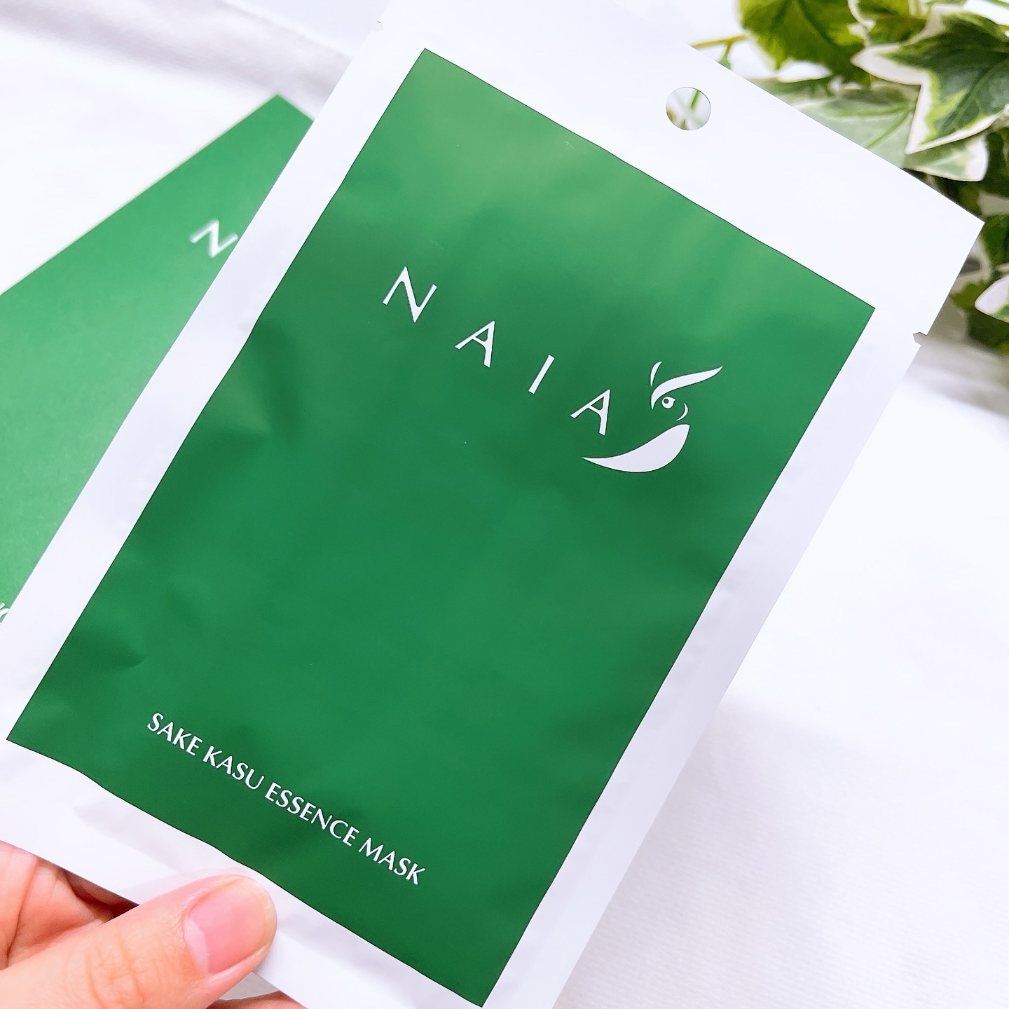 酒粕フェイスマスク 7枚入り（個包装）/NAIA/シートマスク・パックを使ったクチコミ（2枚目）