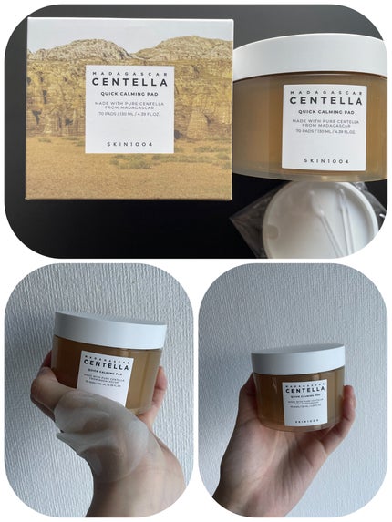 センテラ クイックカーミングパッド/SKIN1004/トナーパッドを使ったクチコミ(2枚目)