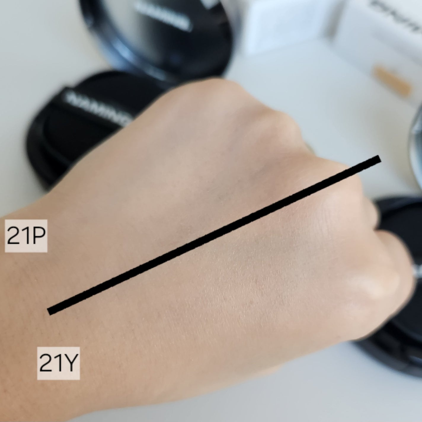 ネーミング フラッフィーパウダーブラッシュ/NAMING./パウダーチークを使ったクチコミ(3枚目)