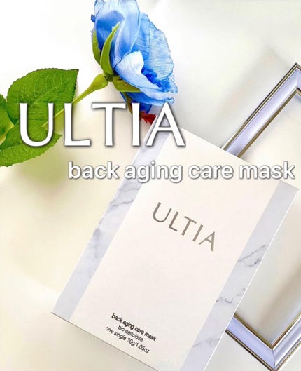 back aging care mask/ULTIA/シートマスク・パックを使ったクチコミ(1枚目)