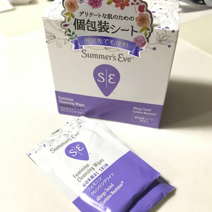 フェミニンクレンジングワイプ ノーマルスキン/Summer's Eve(サマーズイブ)/デリケートゾーンケアを使ったクチコミ(1枚目)