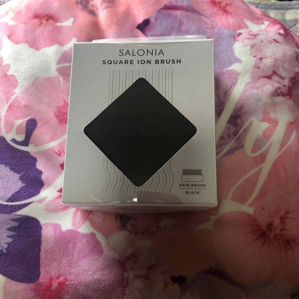 スクエアイオンブラシ/SALONIA/ヘアブラシを使ったクチコミ(1枚目)