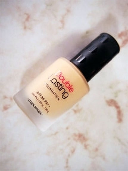 ダブルラスティング ファンデーション/ETUDE/リキッドファンデーションを使ったクチコミ(1枚目)