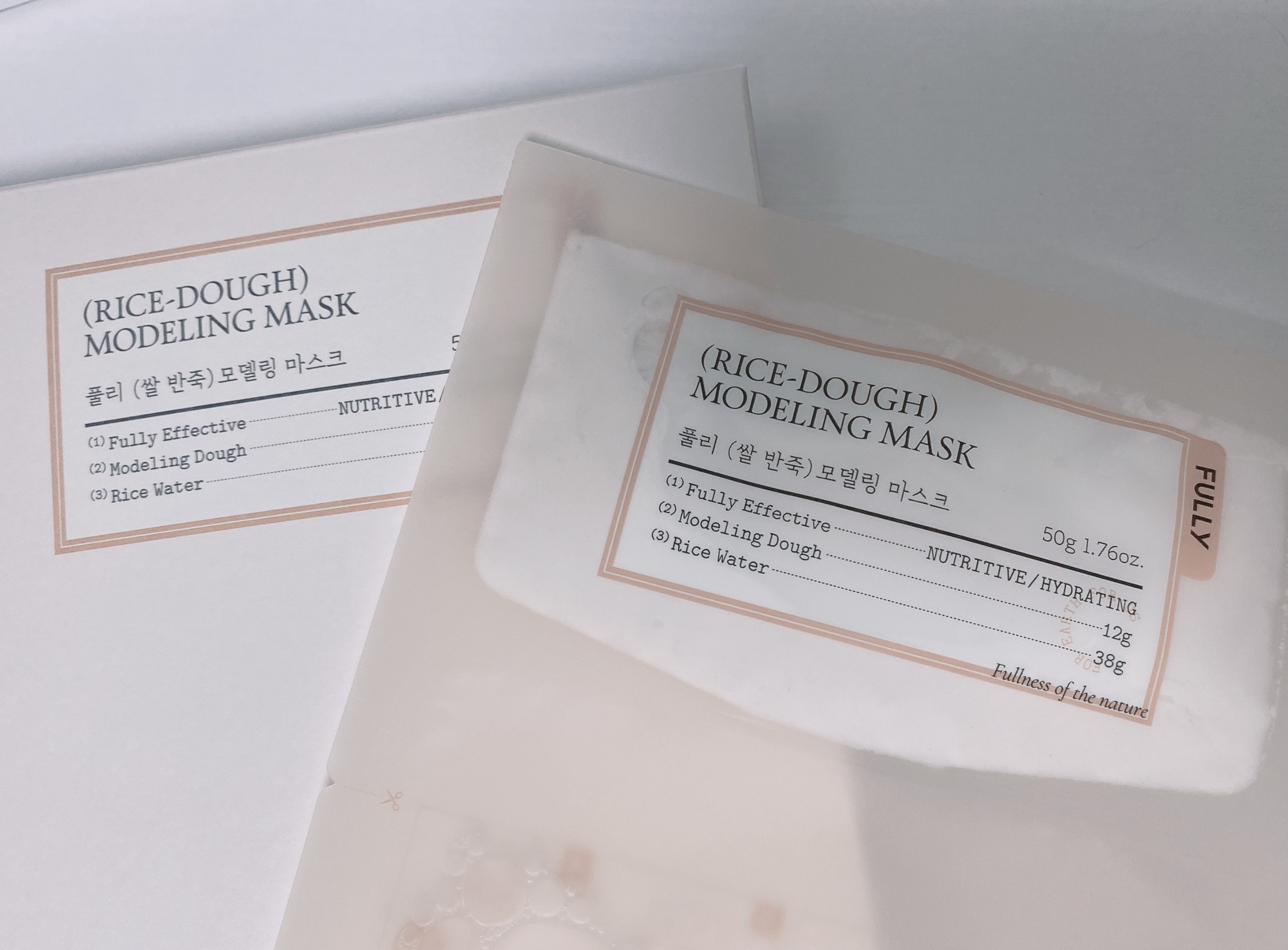 米モデリングマスク/FULLY/シートマスク・パックを使ったクチコミ（1枚目）