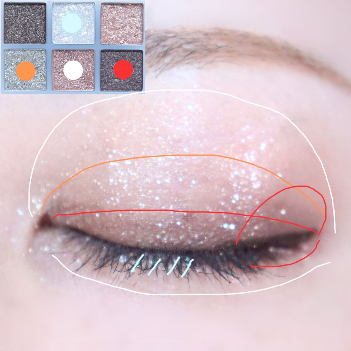 ホリカホリカ ラッシュコレクティングマスカラ/HOLIKA HOLIKA/マスカラを使ったクチコミ(6枚目)