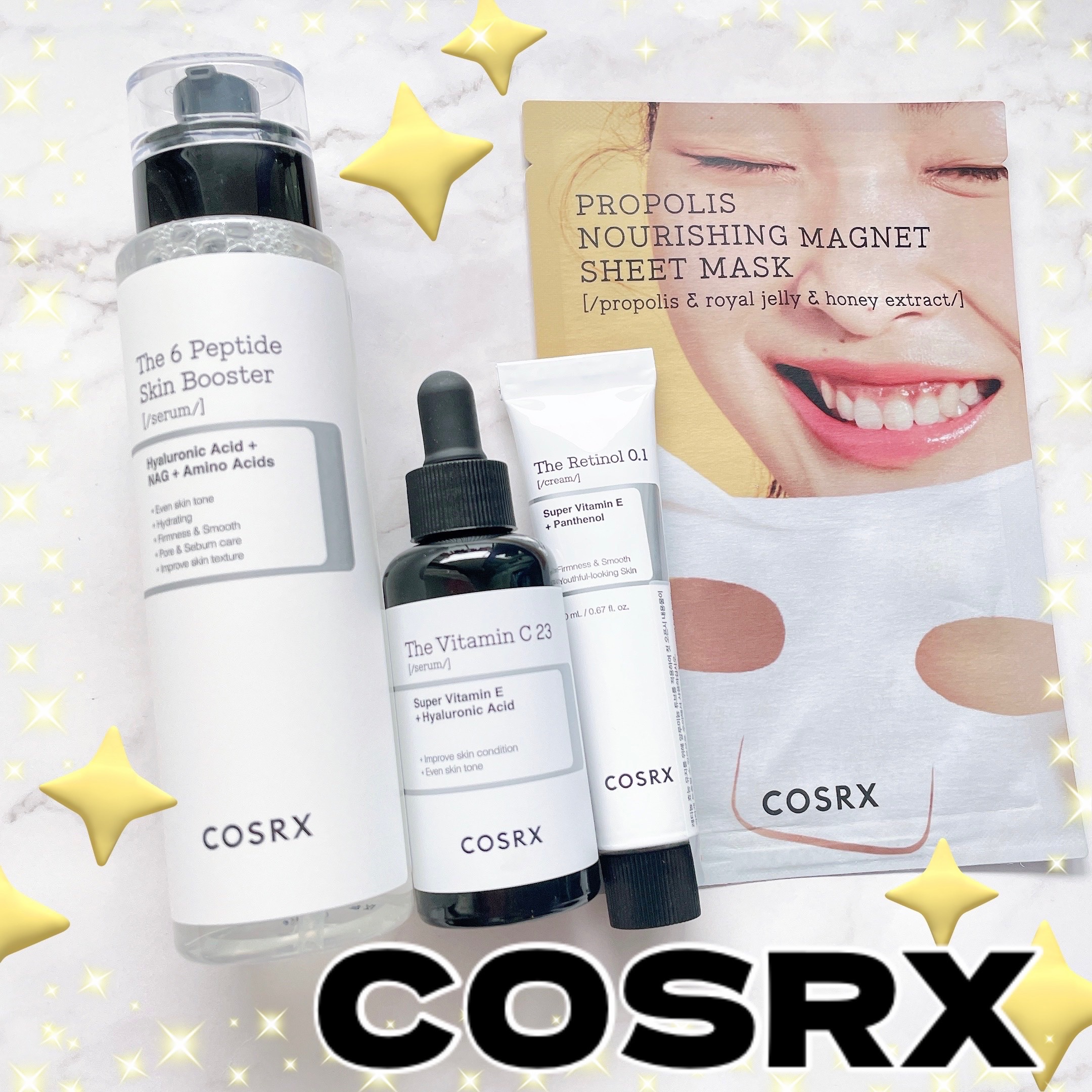 フルフィットプロポリスナリシングマグネットシートマスク /COSRX/シートマスク・パックを使ったクチコミ（1枚目）