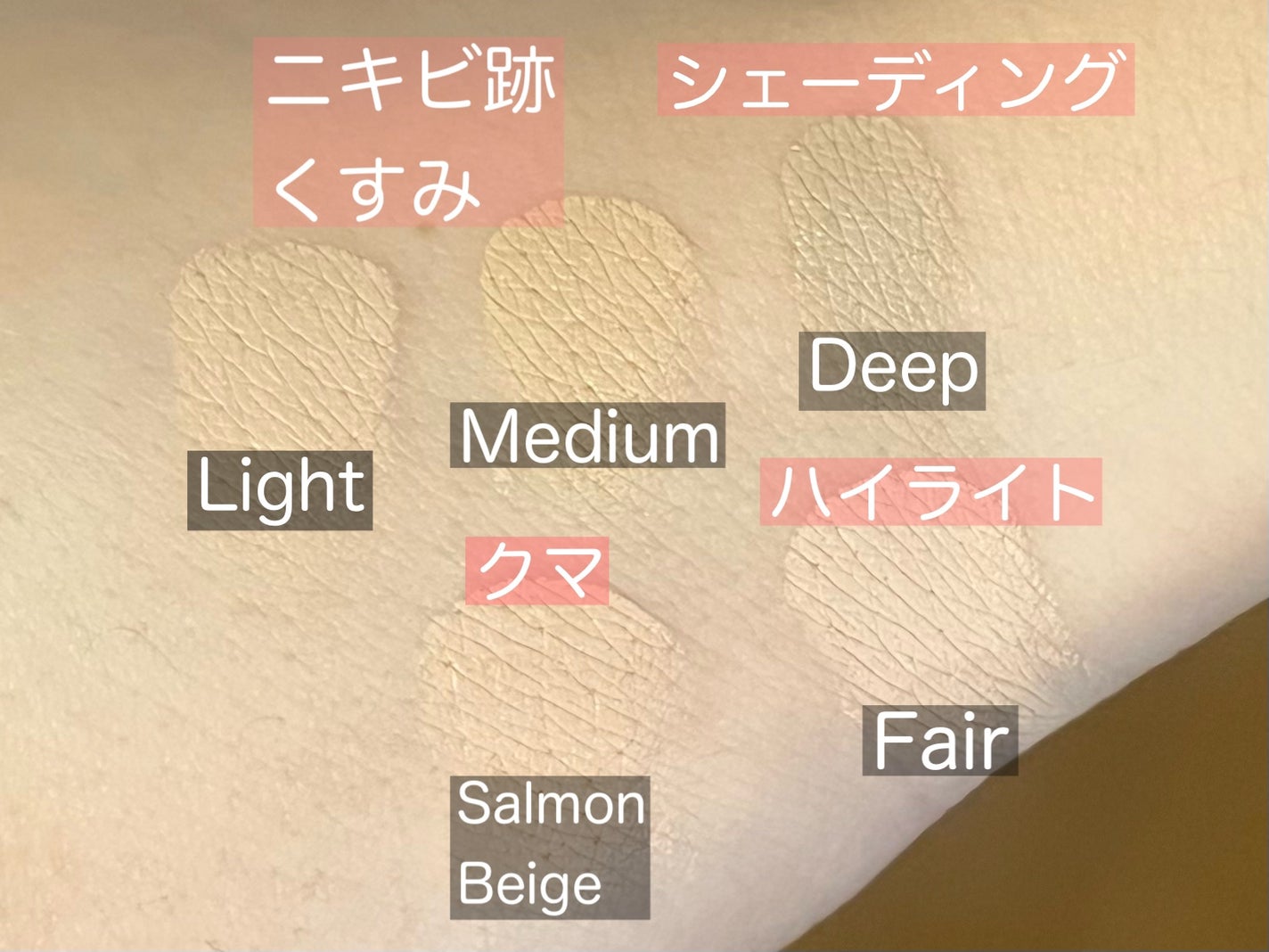 コンシールブレンダーパレット/LUNA/パレットコンシーラーを使ったクチコミ(3枚目)