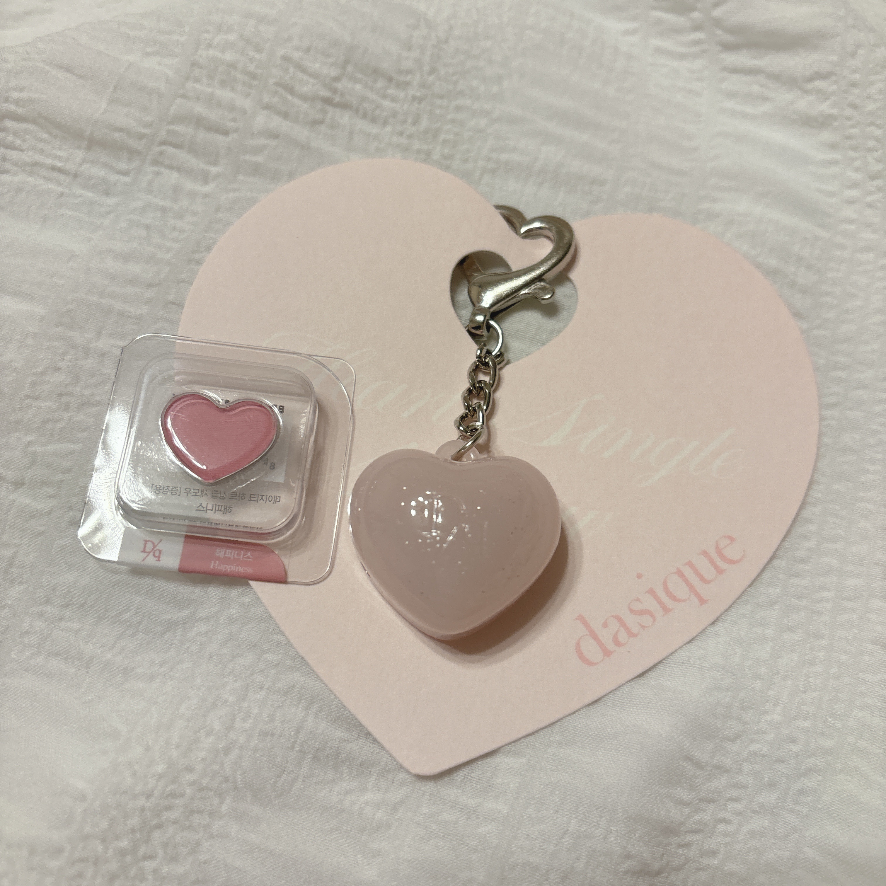 ハートキーリングシングルシャドウ/dasique/単色アイシャドウを使ったクチコミ（1枚目）