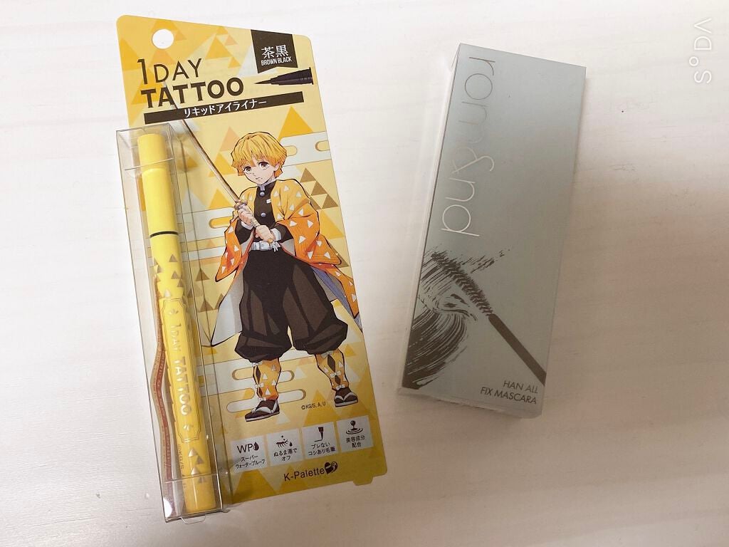 リアルラスティングアイライナー24hWP/K-パレット/リキッドアイライナーを使ったクチコミ(1枚目)