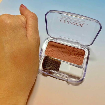 ナチュラル チークN/CEZANNE/パウダーチークを使ったクチコミ(2枚目)