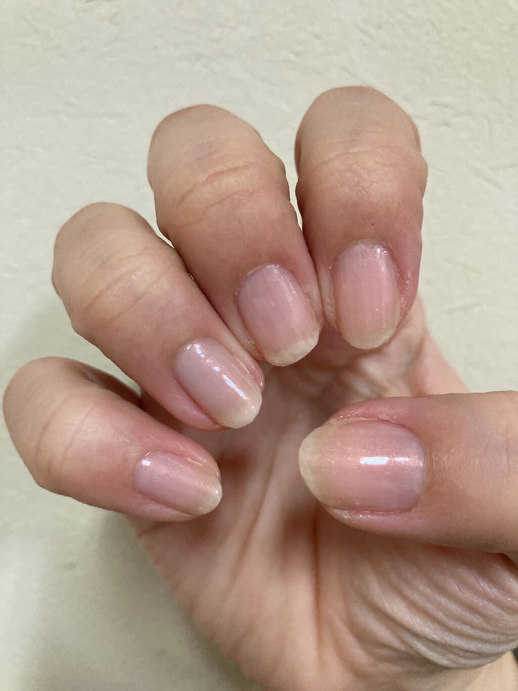 グロッシーコート/スキューズミー/オールインワンネイルを使ったクチコミ(1枚目)