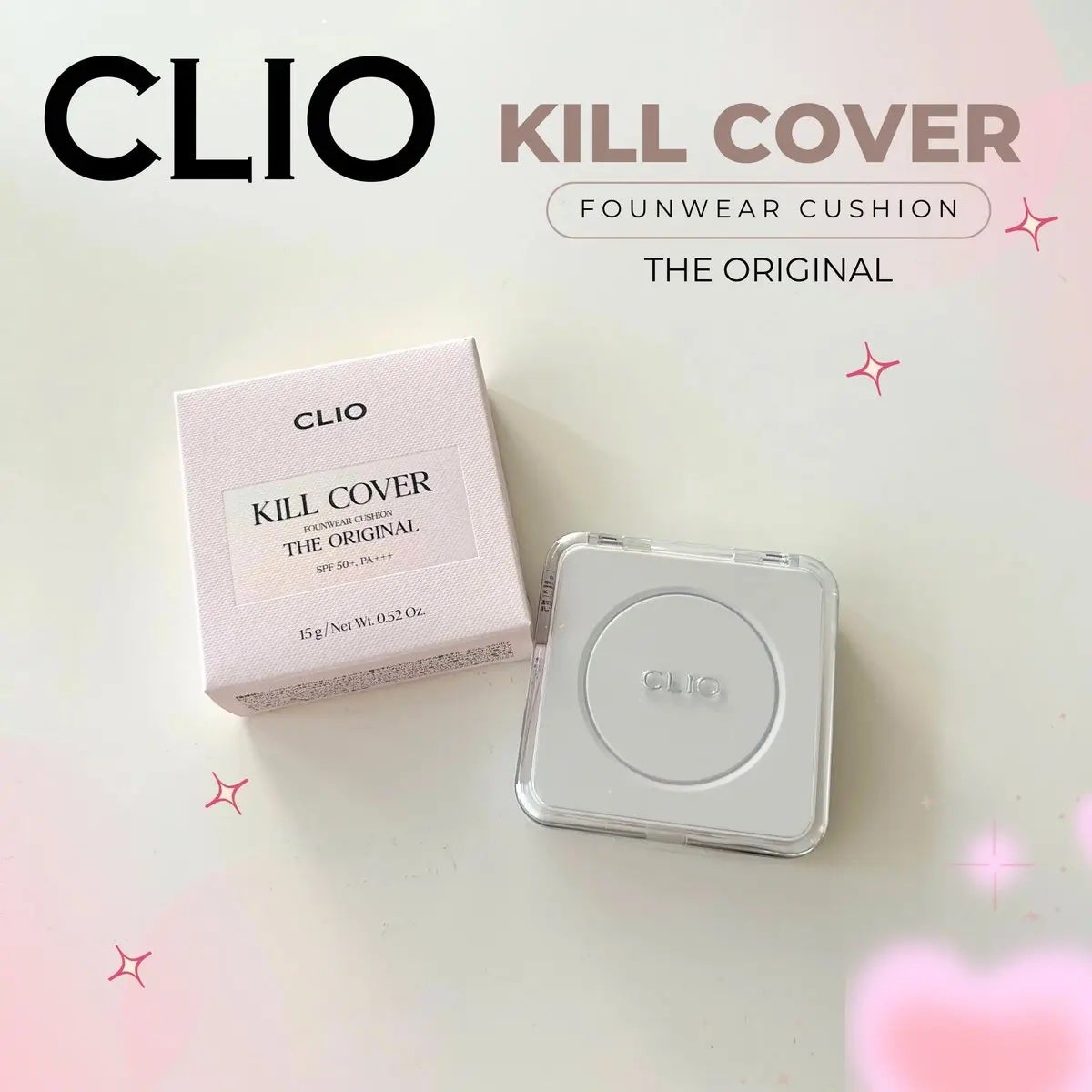 キル カバー ファンウェア クッション ザ オリジナル/CLIO/クッションファンデーションを使ったクチコミ(1枚目)