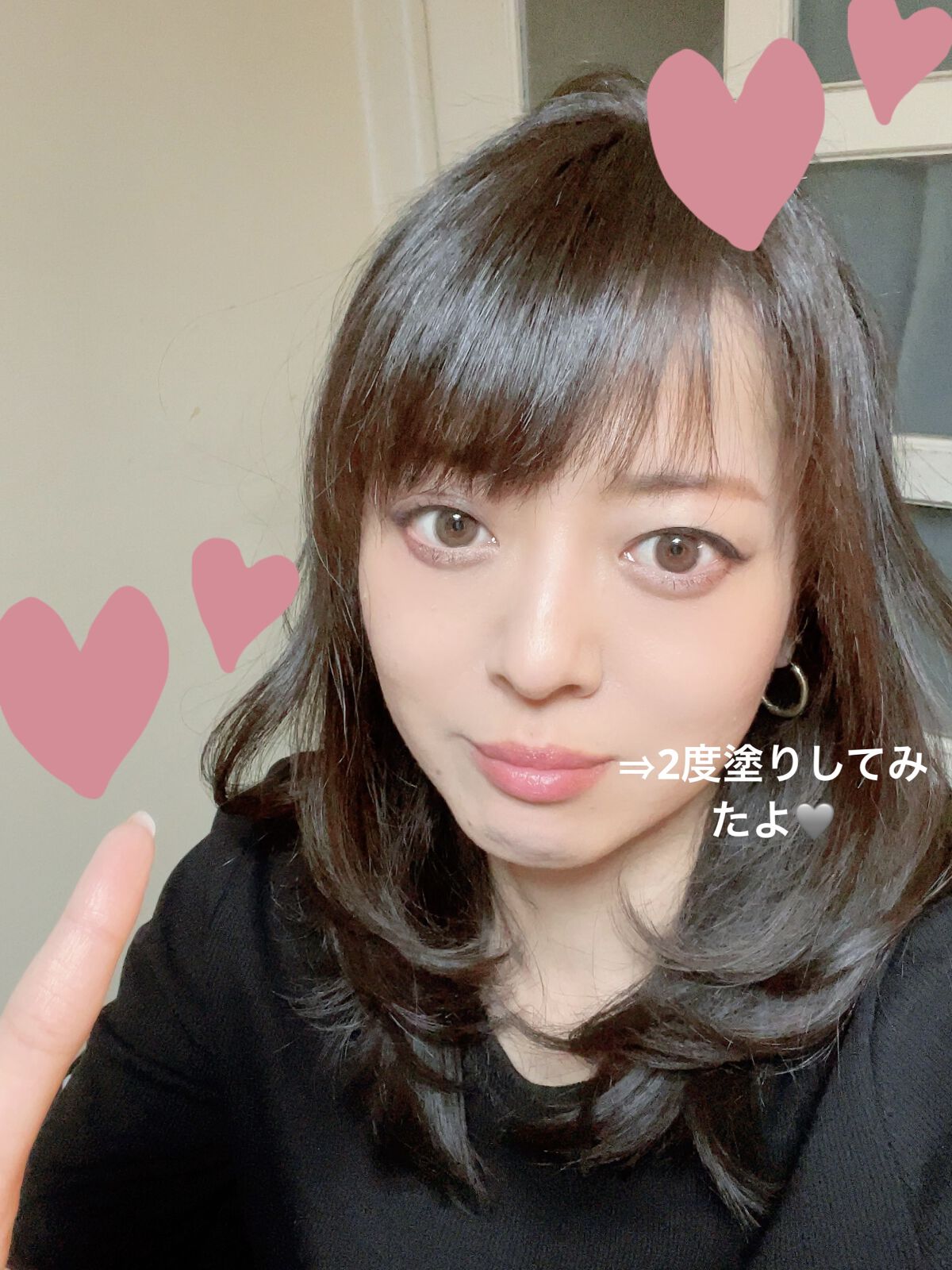 メルティールミナスルージュ（ティントタイプ） T06 サクラエンジェル/キャンメイク/リップティントを使ったクチコミ（2枚目）