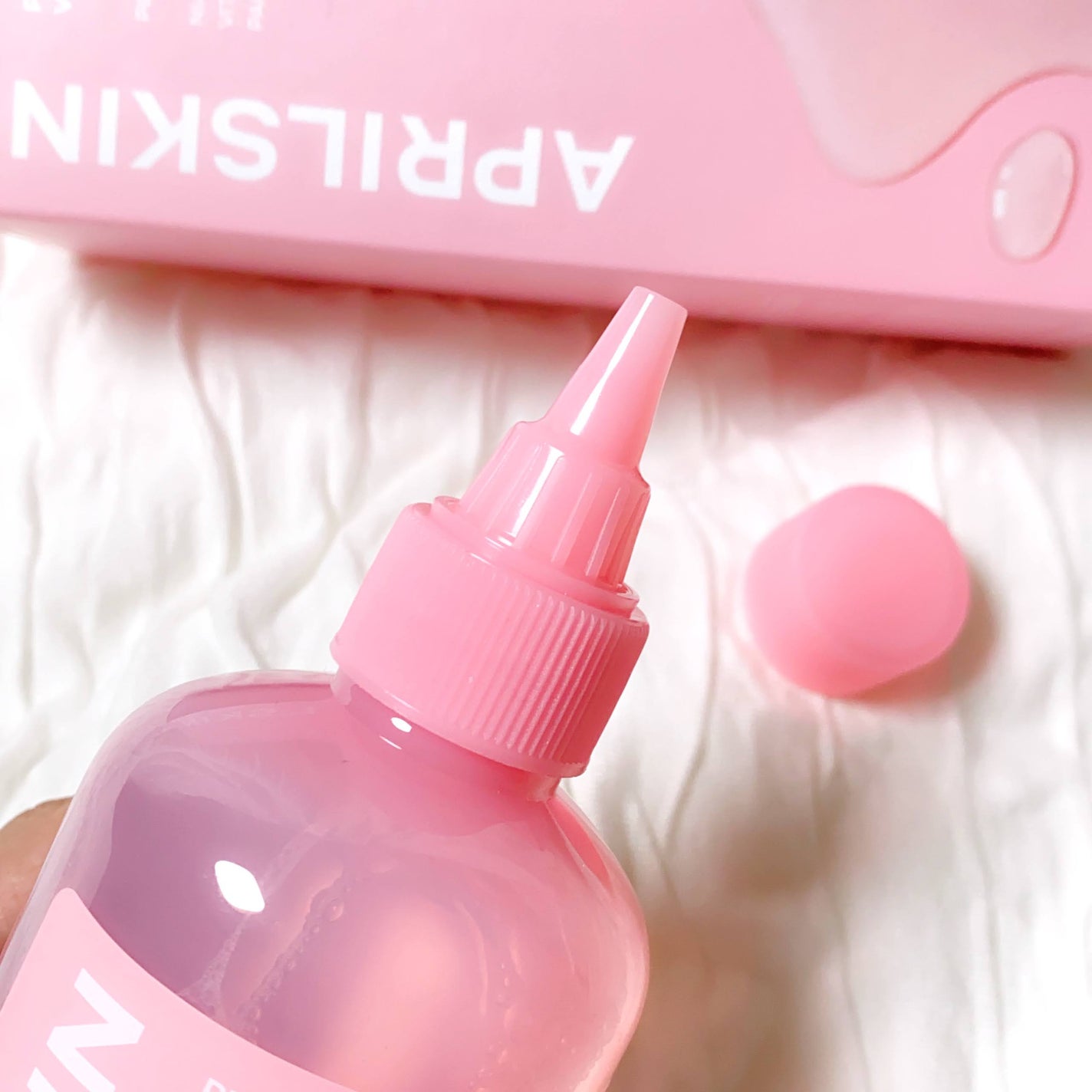 ピンクアロエビタトナー/APRILSKIN/化粧水を使ったクチコミ(3枚目)