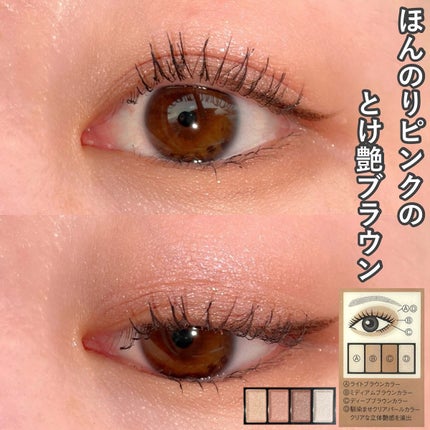 ケイト メロウブラウンアイズ/KATE/アイシャドウパレットを使ったクチコミ(7枚目)