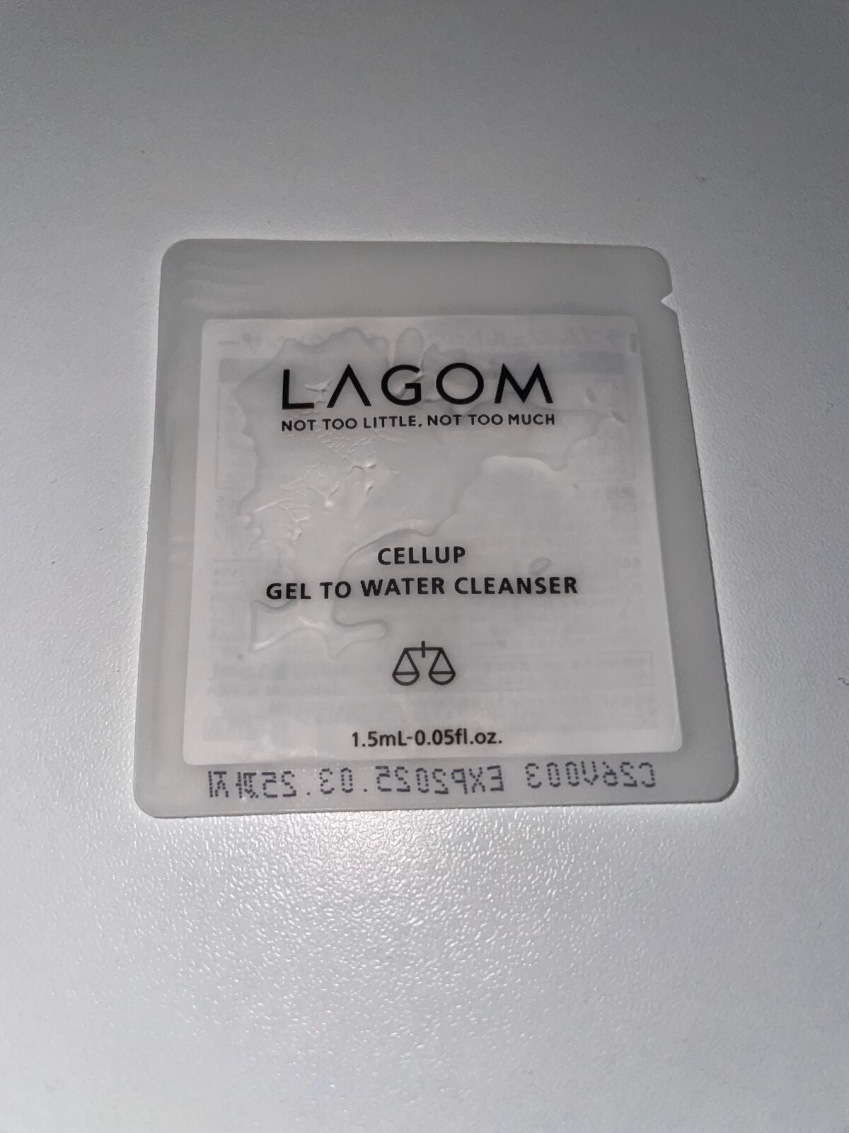 ラゴム ジェルトゥウォーター クレンザー(朝用洗顔)/LAGOM /その他洗顔料を使ったクチコミ(2枚目)