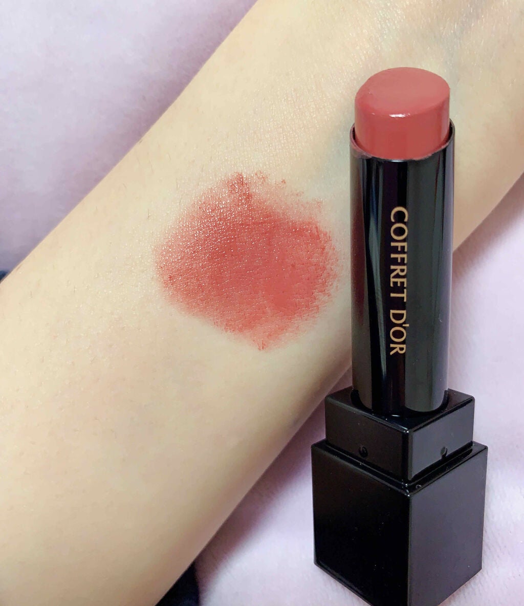 スキンシンクロルージュ/コフレドール/口紅を使ったクチコミ(1枚目)