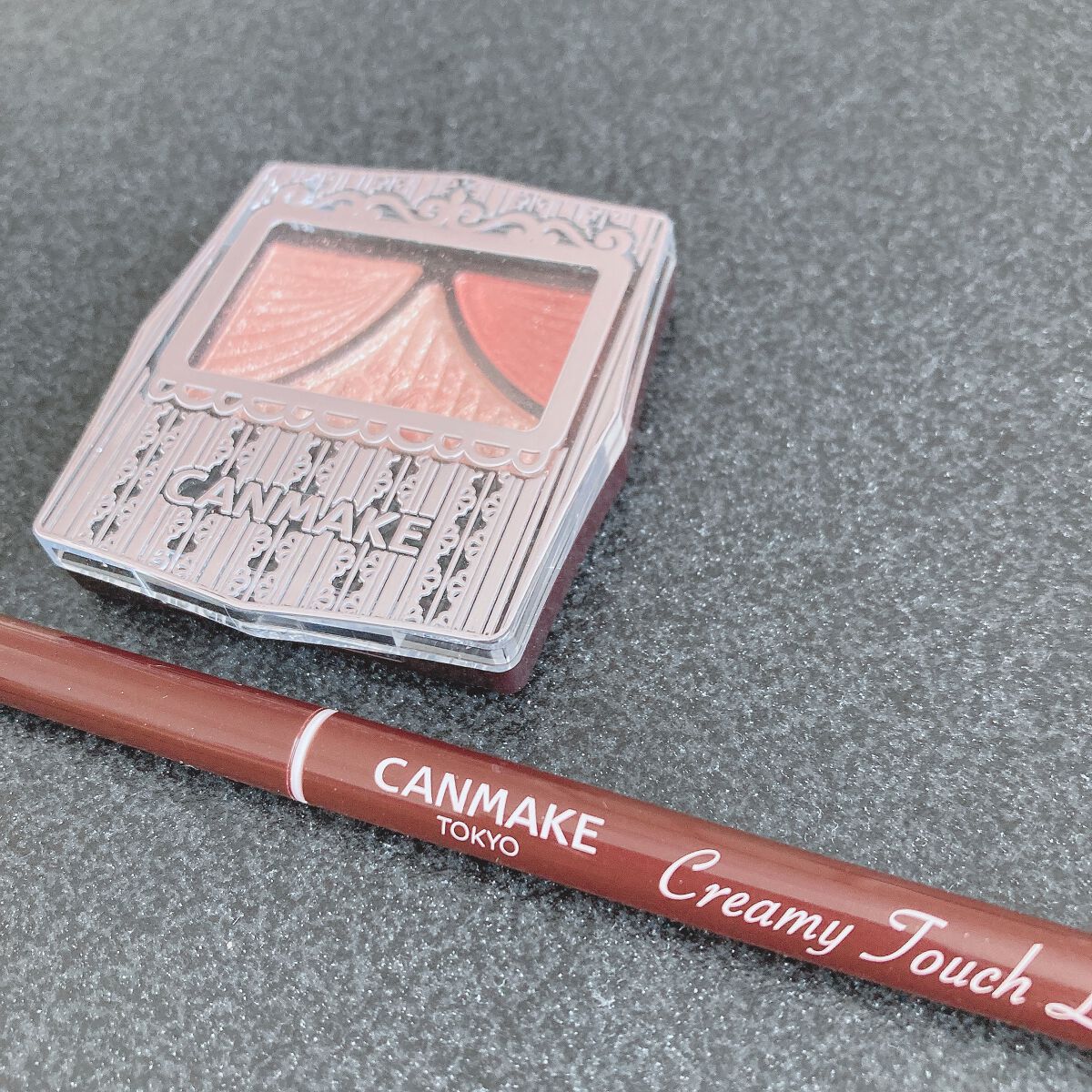 ジューシーピュアアイズ/キャンメイク/アイシャドウパレットを使ったクチコミ（2枚目）