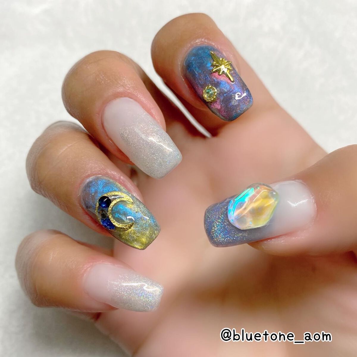 moonlight gel/ネイル工房/ジェルネイルを使ったクチコミ（2枚目）