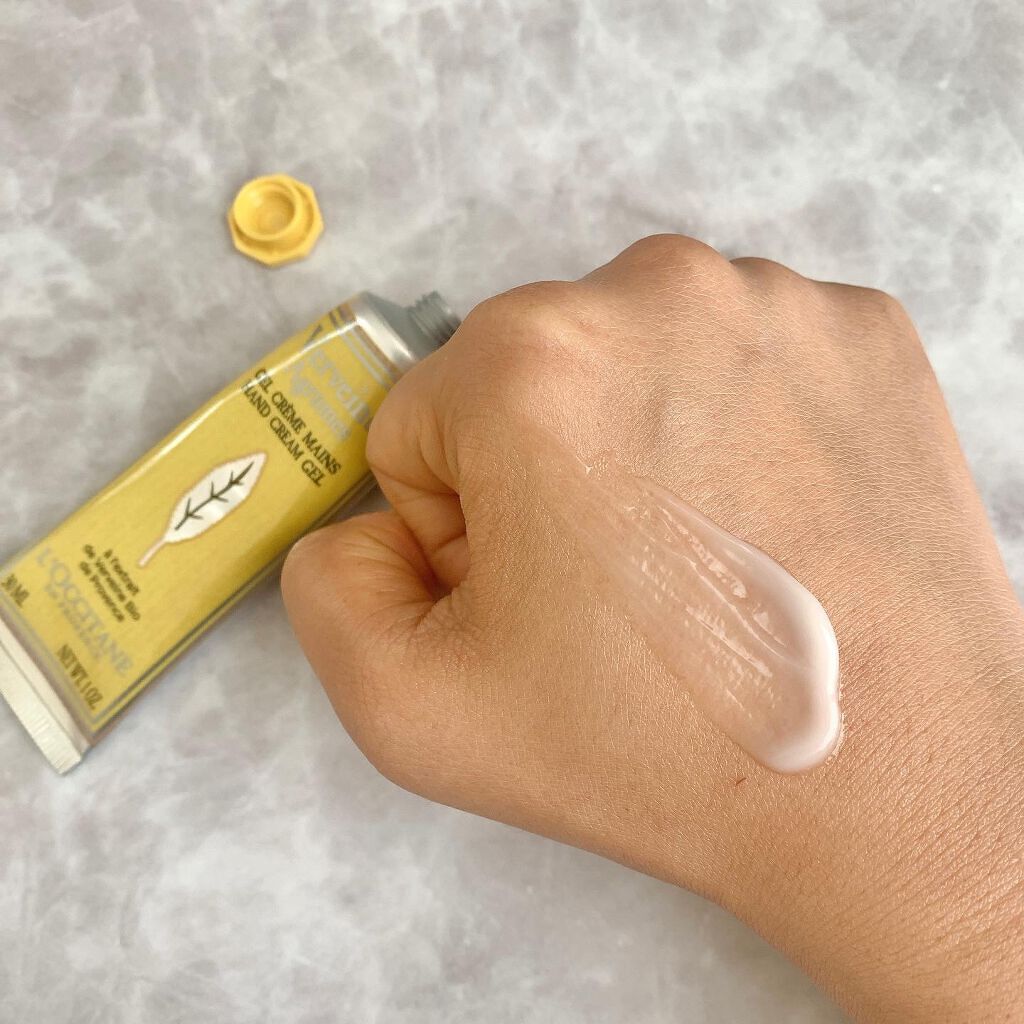 シトラスヴァーベナ アイスハンドクリーム/L'OCCITANE/ハンドクリームを使ったクチコミ(4枚目)