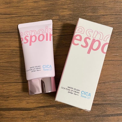 ウォータースプラッシュシカトーンアップクリーム/espoir/化粧下地を使ったクチコミ(1枚目)