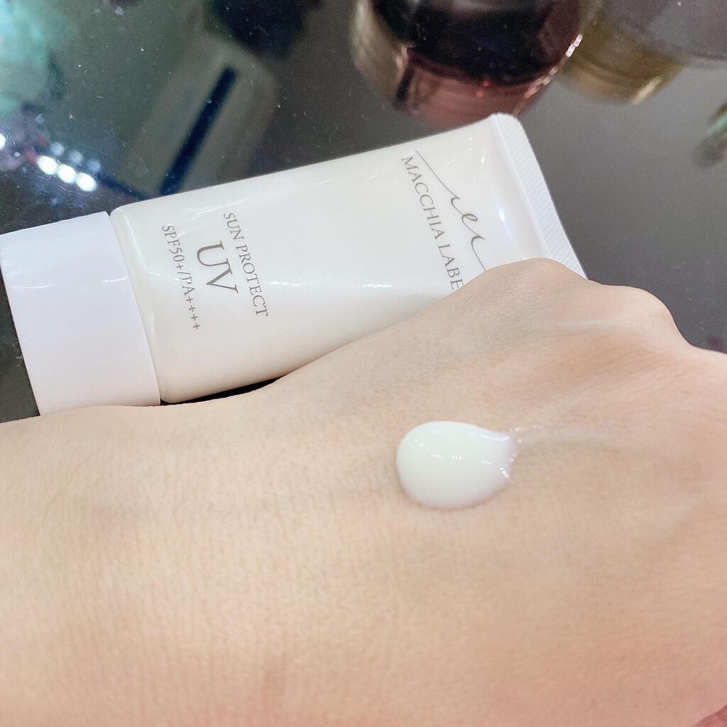 サンプロテクトUVジェル50+/Macchia Label/日焼け止めジェルを使ったクチコミ(4枚目)