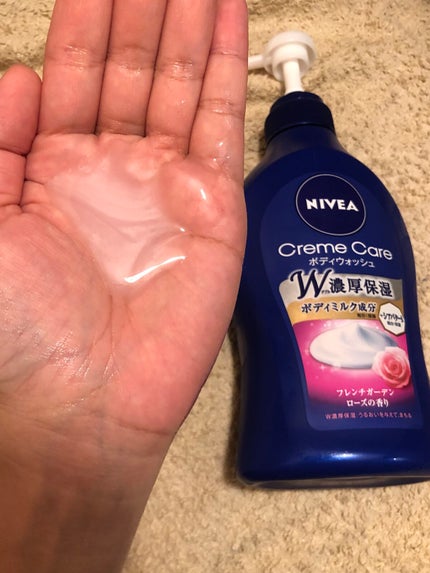 ニベア クリームケア ボディウォッシュ フレンチガーデンローズの香り/ニベア/ボディソープを使ったクチコミ(3枚目)
