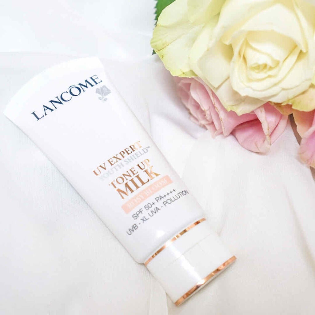 UV エクスペール トーン アップ ローズ/LANCOME/日焼け止め・UVケアを使ったクチコミ(2枚目)