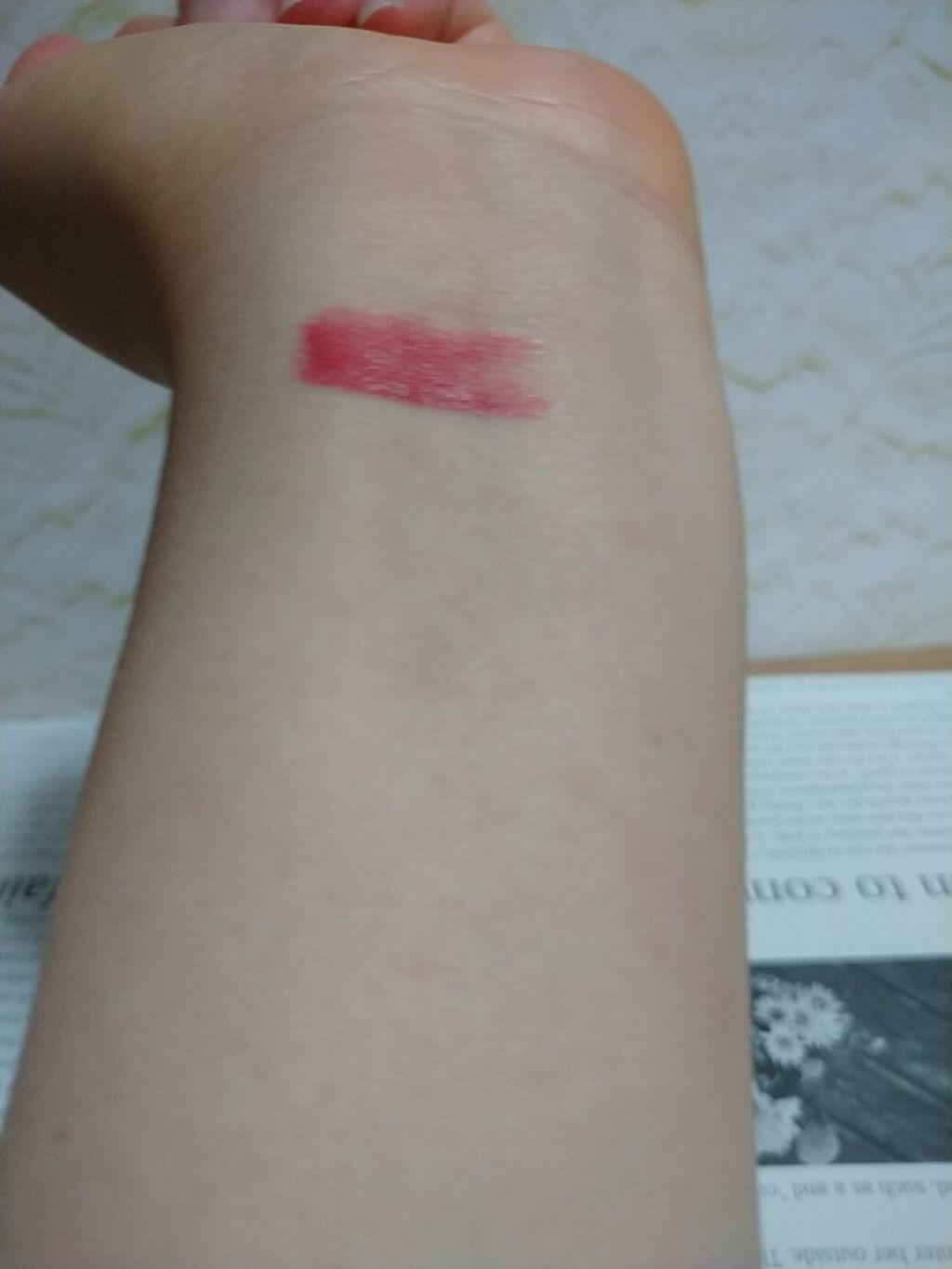 ハニーベルベットリップ/BabyBright/口紅を使ったクチコミ（2枚目）