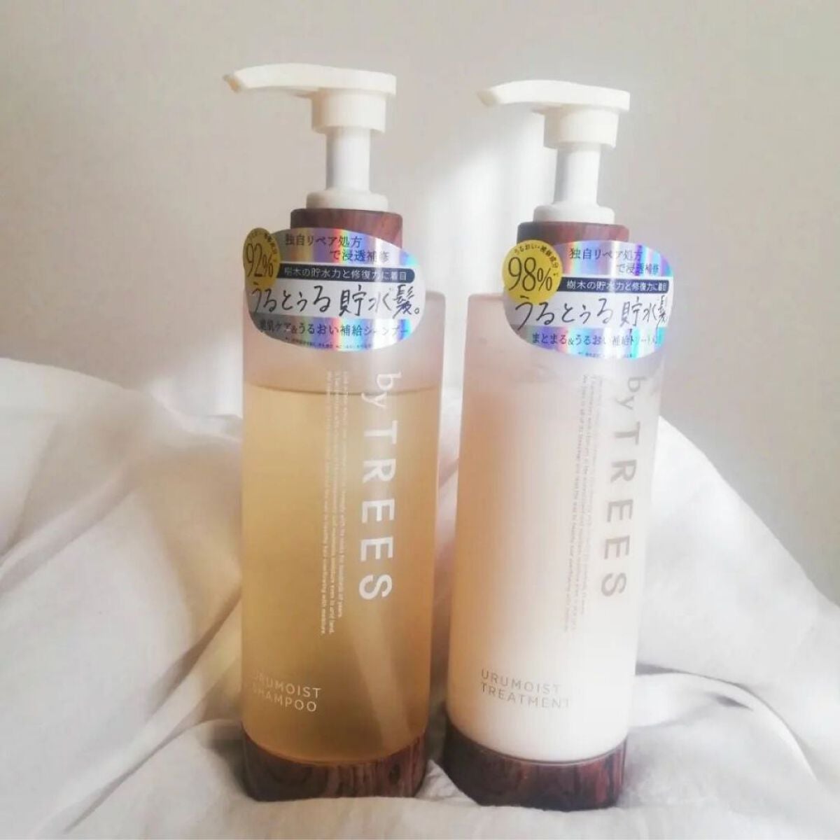 うるモイストシャンプー/トリートメント/byTREES/市販シャンプーを使ったクチコミ(1枚目)